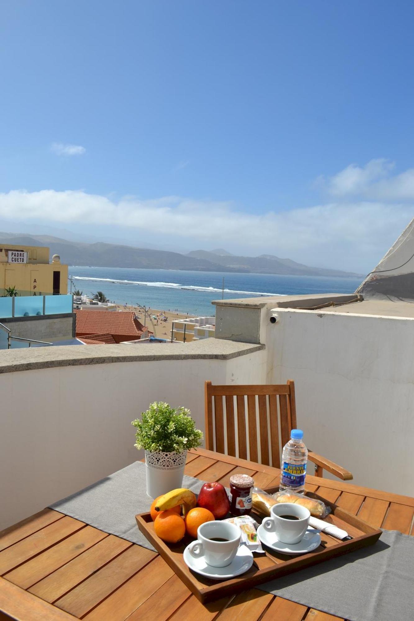 Atico Luxury Vista Mar Las Canteras Лас-Пальмас-де-Гран-Канария Экстерьер фото